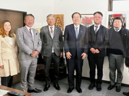 斉藤てつお　国土交通大臣と会ってきました イメージ