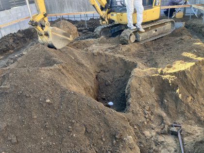 新築工事が始まりました イメージ