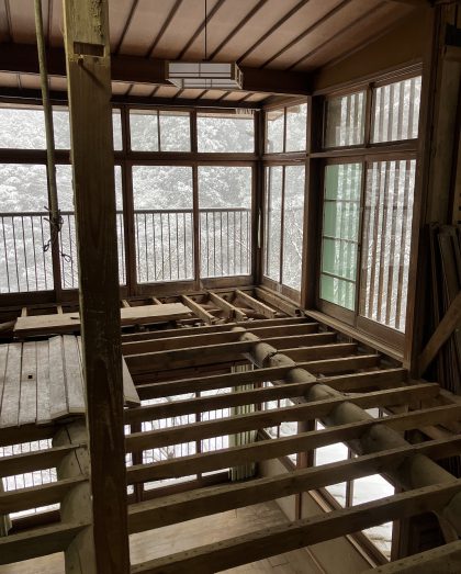 床組みを一部変更しました イメージ