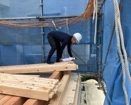 こちらも上棟しました イメージ