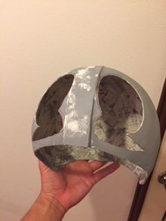 仮面ライダー1号風のヘルメット製作その３ イメージ