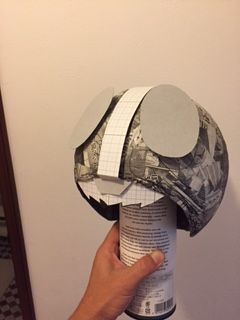 仮面ライダー1号風のヘルメット製作その２ イメージ