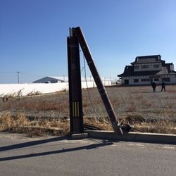 富岡町　津波被害の爪痕