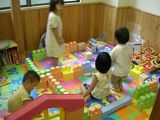 住まいる塾　参加の子供たち　橋本建設　キッズコーナー