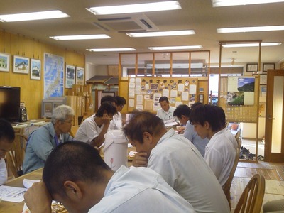 広島の工務店の橋本建設、大工ミーティング（７月度） イメージ